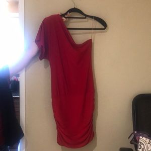 Sabora Red Dress (Lycra)
